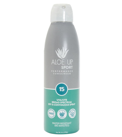 Aloe Up Sport SPF 15 Continuous Spray 6oz
