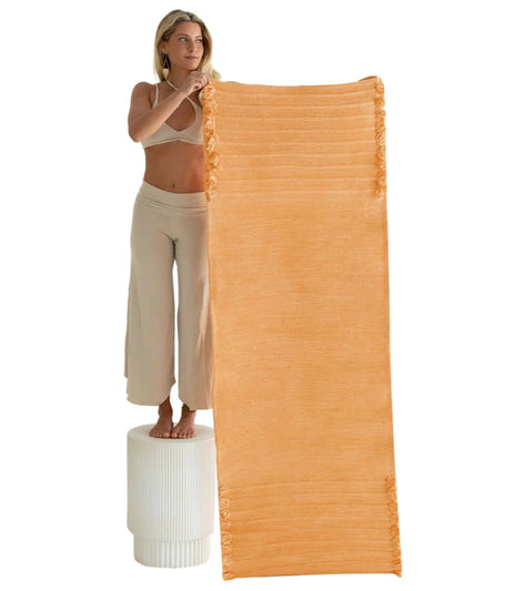 Oko Living Sunstone Organic Cotton Herbal Yoga Rug