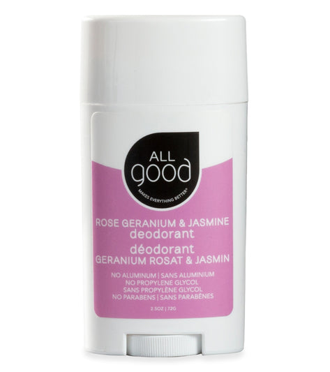 All Good Rose Geranium & Jasmine Deodorant Rose Geranium & Jasmine