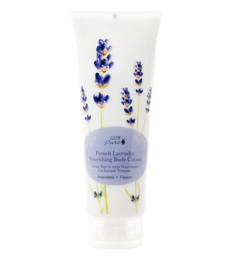 100% Pure French Lavender Nourishing Body Cream 8 oz.