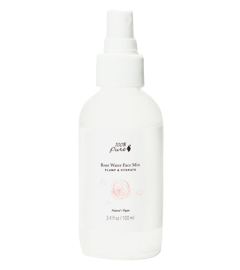 100% Pure Rose Water Face Mist 3.4 oz.