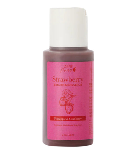 100% Pure Strawberry Brightening Scrub