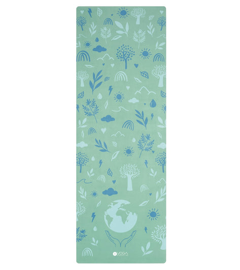 Yoga Design Lab Combo Yoga Mat 3.5mm Green Earth