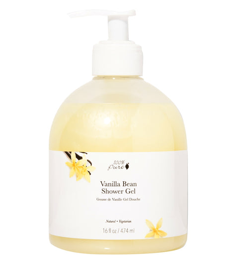 100% Pure Vanilla Bean Shower Gel 16oz