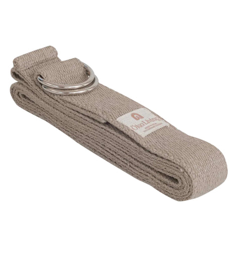 Oko Living Organic Cotton Naturally Dyed 8 Foot Yoga Strap