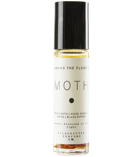 Among The Flowers Moth Natural Perfume Oil
