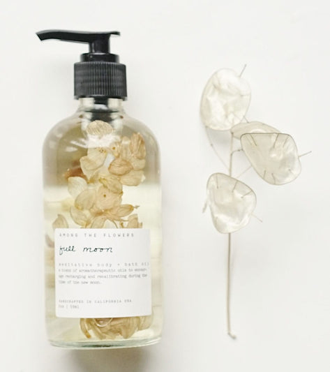 Among The Flowers Full Moon Bath + Body Meditation Oil