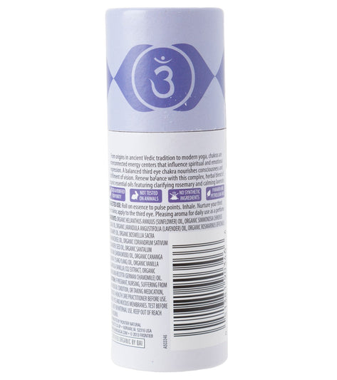 Aura Cacia Insightful Third Eye Organic  Chakra Balancing Roll On