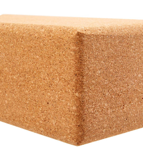 Manduka Lean Cork Yoga Block 3 Inch