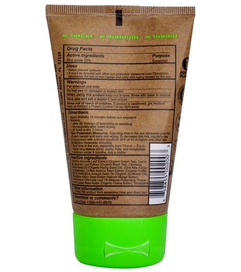 Raw Elements Eco Formula SPF 30+ Sunscreen Lotion