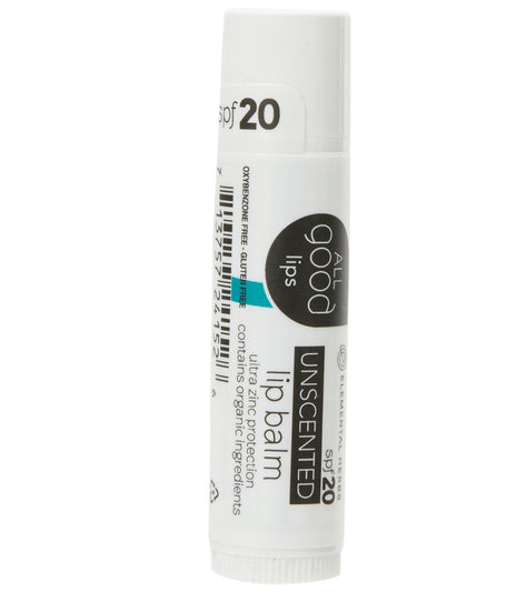 All Good SPF 20 Unscented Lip Balm