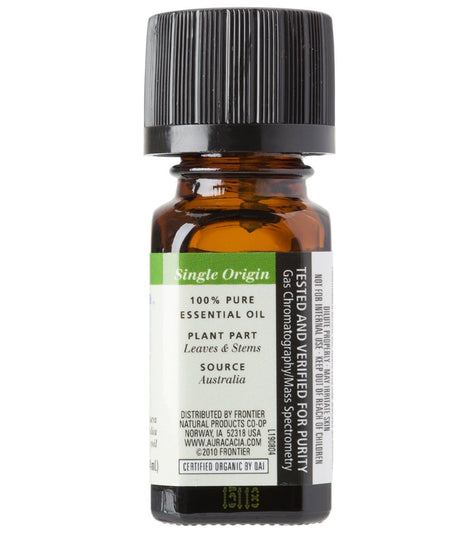 Aura Cacia Tea Tree Certified Organic 100% Pure Essential Oil - 0.25%
