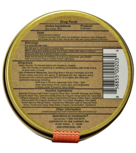 Raw Elements Tinted Facial Moisturizer Tin SPF 30