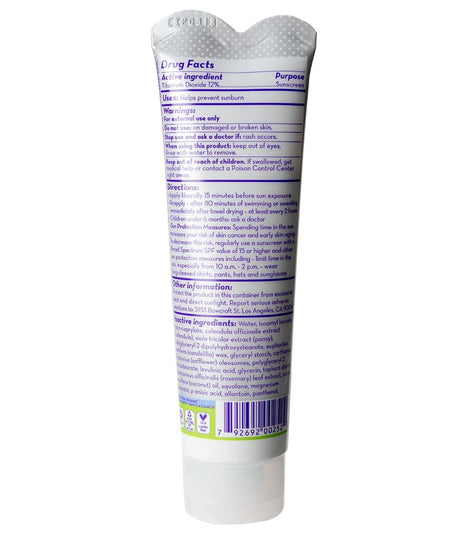 California Baby Super Sensitive Broad Spectrum SPF 30+ Sunscreen, no fragrance