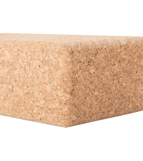 Jade Yoga Cork Yoga Block 3 Inch