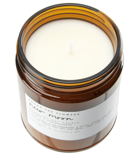 Among The Flowers New Moon Lavender + Frankincense Candle