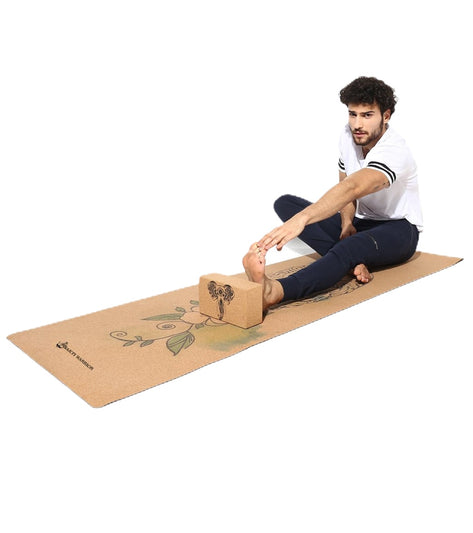 Shakti Warrior Align Cork Yoga Block