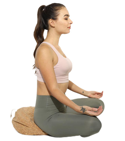 Shakti Warrior Cork Zen Meditation Cushion