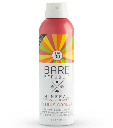 BARE Republic Mineral SPF 30 Citrus Cooler Sunscreen Spray (6 oz)