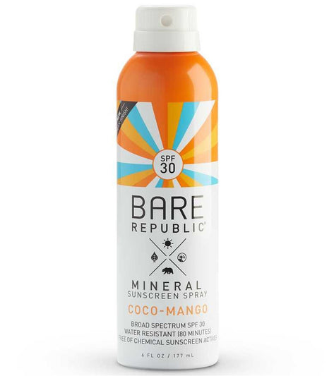 BARE Republic Mineral SPF 30 Coco-Mango Sunscreen Spray (6 oz)