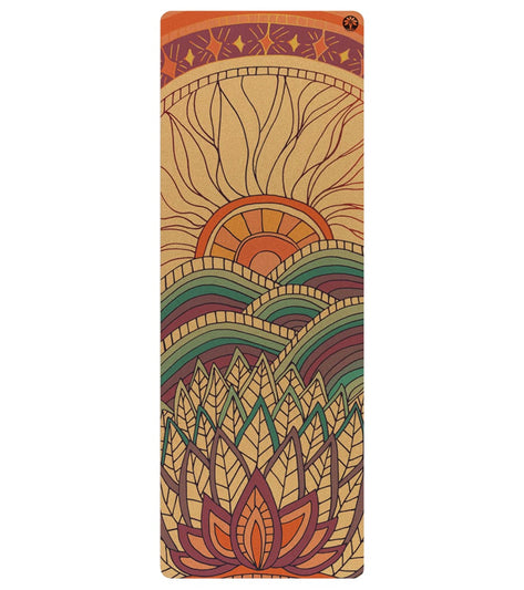 Yoloha Travel Artist Cork Yoga Mat 72