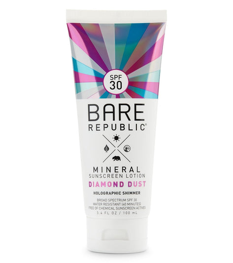 BARE Republic Mineral Sport SPF 30 Holographic Sunscreen Lotion (3.4oz)