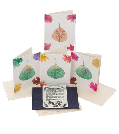 Yak & Yeti Lotus Greeting Cards