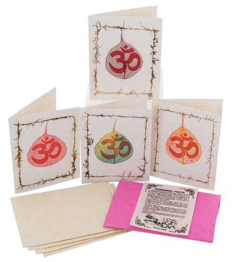 Yak & Yeti Om Greeting Cards