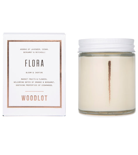 Woodlot Flora Candle, 8 oz
