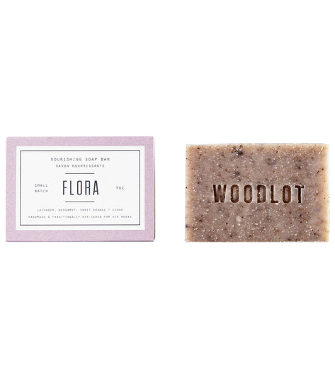 Woodlot Flora Soap Bar, 4 oz