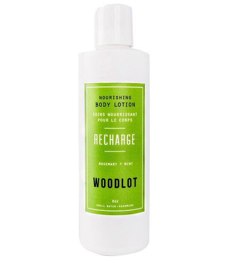 Woodlot Recharge Lotion, 8 oz