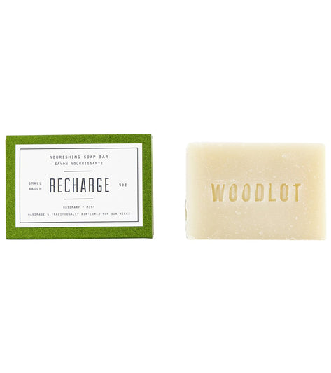 Woodlot Recharge Soap Bar, 4 oz