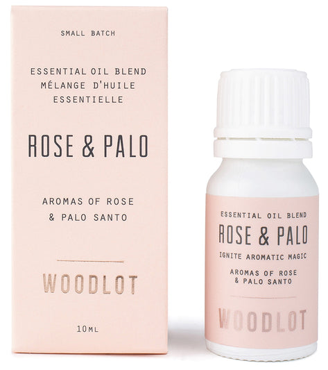 Woodlot Rose + Palo Santo Essential Oil