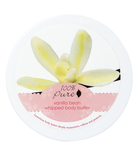 100% Pure Vanilla Bean Whipped Body Butter 3.4 oz.