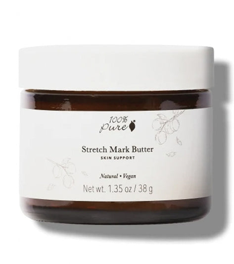 100% Pure Skin Support Stretch Mark Butter, 1.35oz